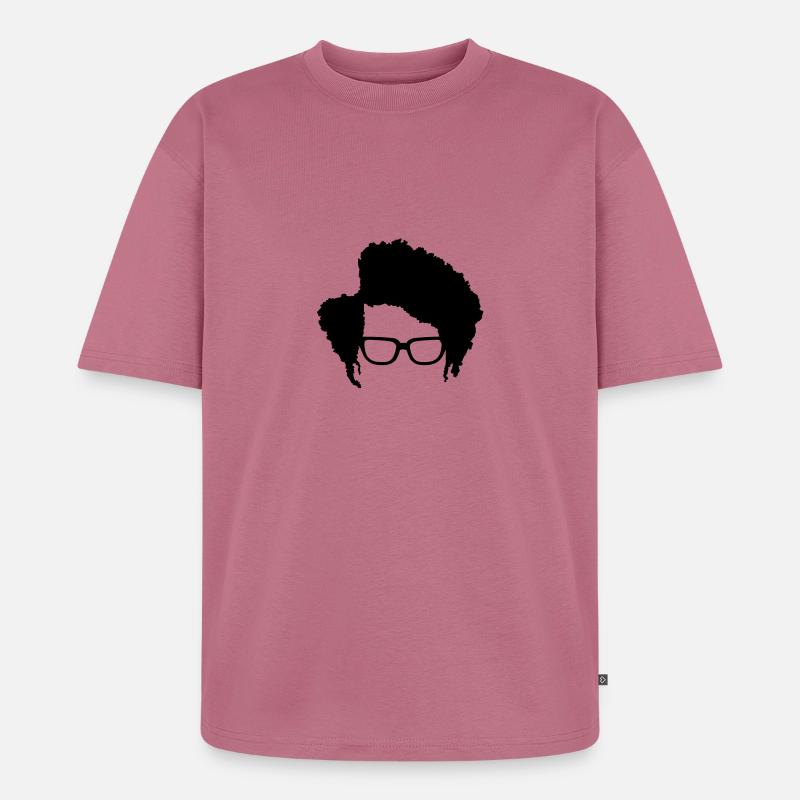 Moss IT-Crowd - Unisex Premium Oversized Bio T-Shirt - Mauve