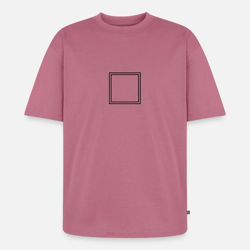 Frame - Unisex Premium Oversized Bio T-Shirt - Mauve