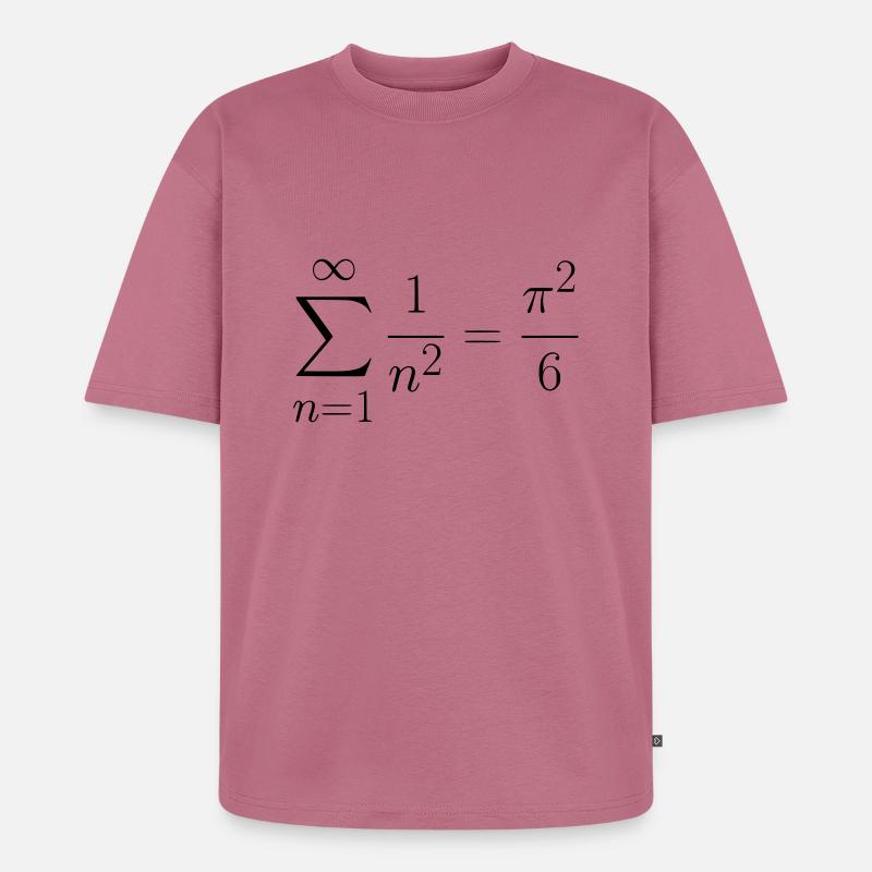 Das Baseler Problem Geschenk Idee - Unisex Premium Oversized Bio T-Shirt - Mauve