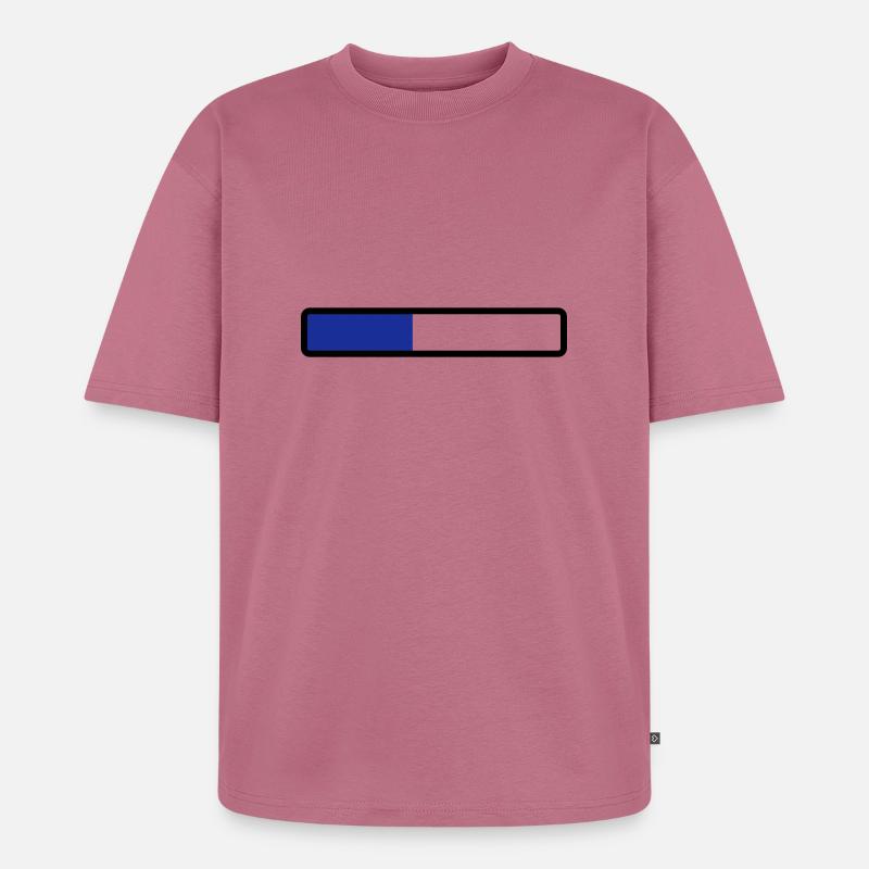 loading laden computer warten - Unisex Premium Oversized Bio T-Shirt - Mauve