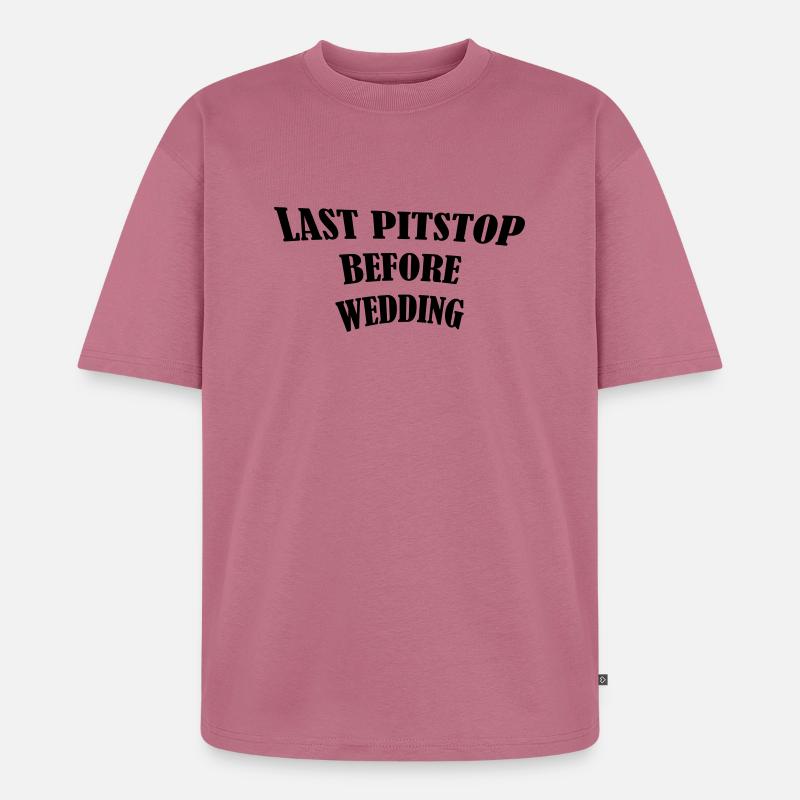 last_pitstop - Unisex Premium Oversized Bio T-Shirt - Mauve