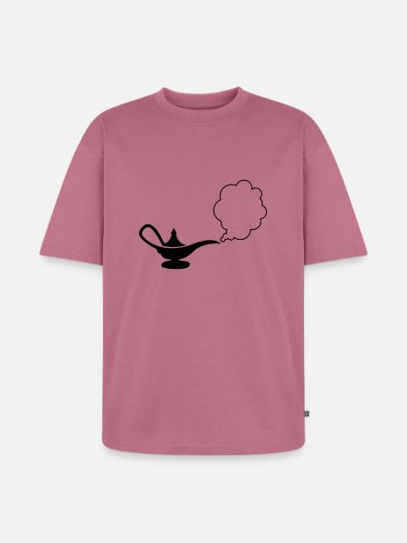 wunderlampe_01 - T-shirt Premium bio oversize Unisexe - mauve