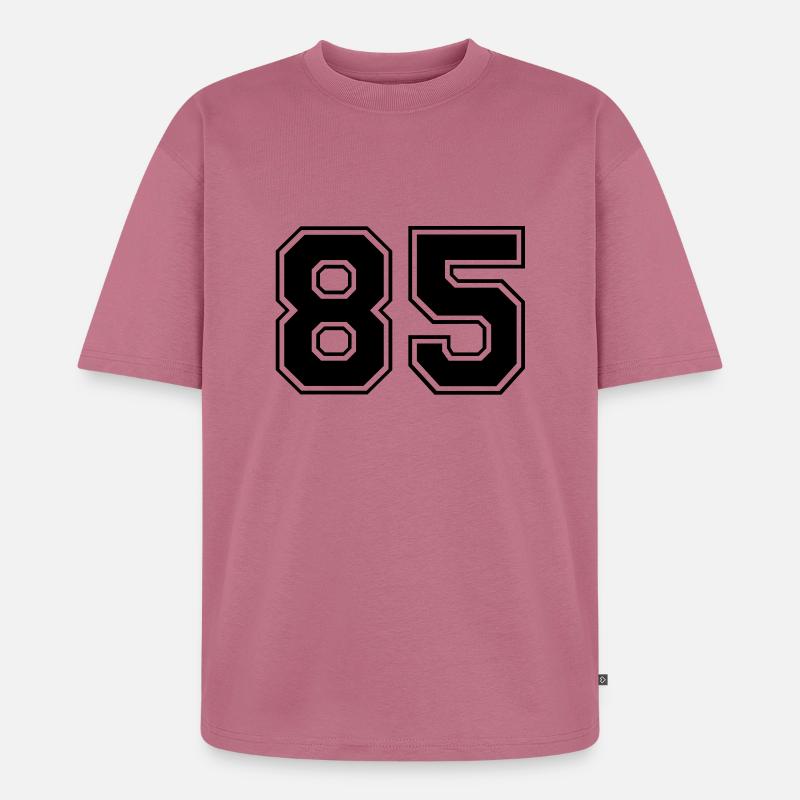 85 - Unisex Premium Oversized Bio T-Shirt - Mauve