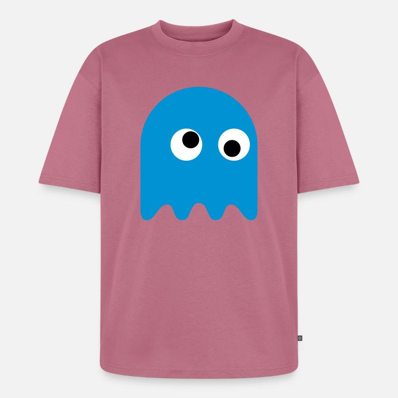 Jeu Classics Ghost - T-shirt Premium bio oversize Unisexe - mauve