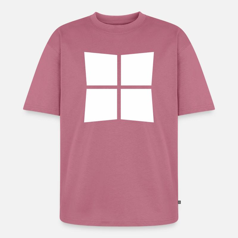 Win - Unisex Premium Oversized Bio T-Shirt - Mauve