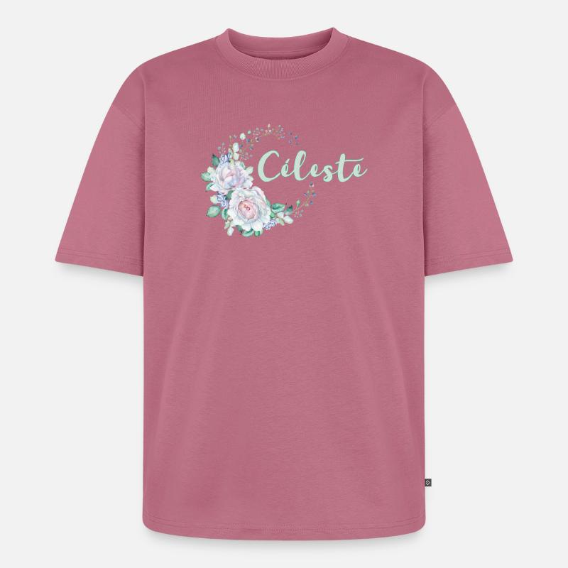 Für Celeste - Unisex Premium Oversized Bio T-Shirt - Mauve