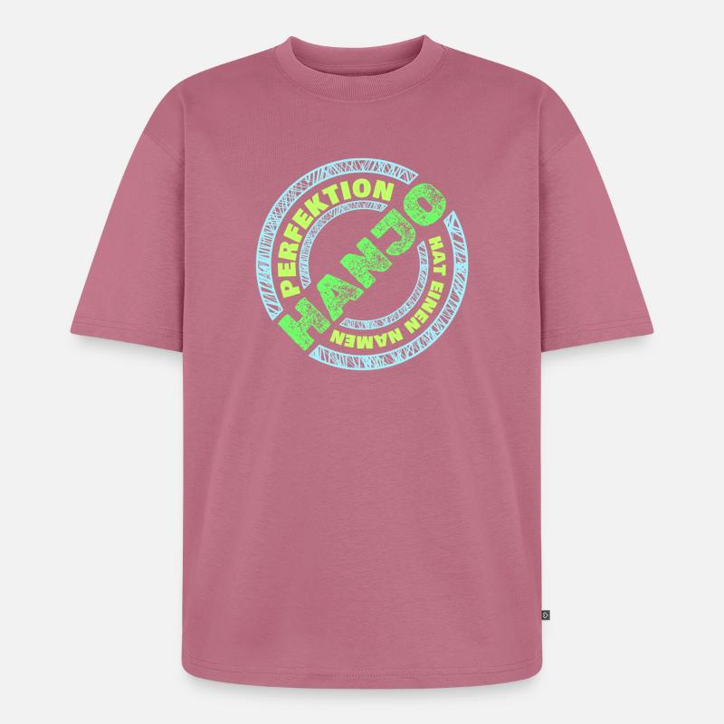 Hanjo - Unisex Premium Oversized Bio T-Shirt - Mauve