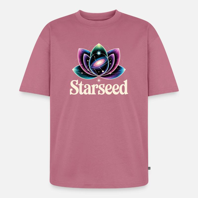 Sternensaat - Unisex Premium Oversized Bio T-Shirt - Mauve