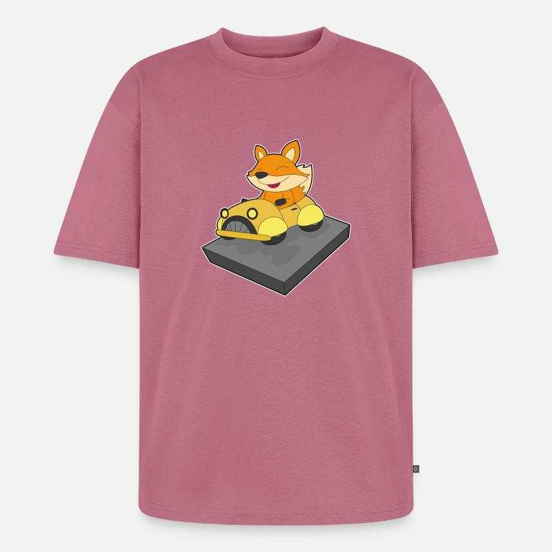 Fuchs Auto - Unisex Premium Oversized Bio T-Shirt - Mauve