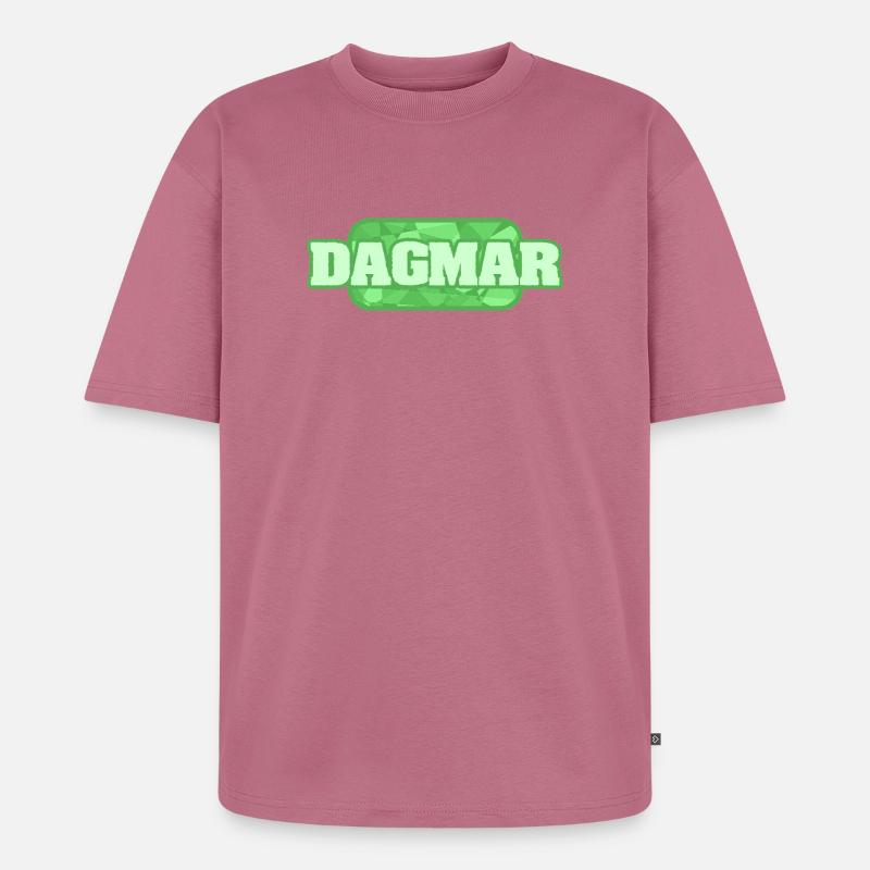 Dagmar - Unisex Premium Oversized Organic T-Shirt - mauve