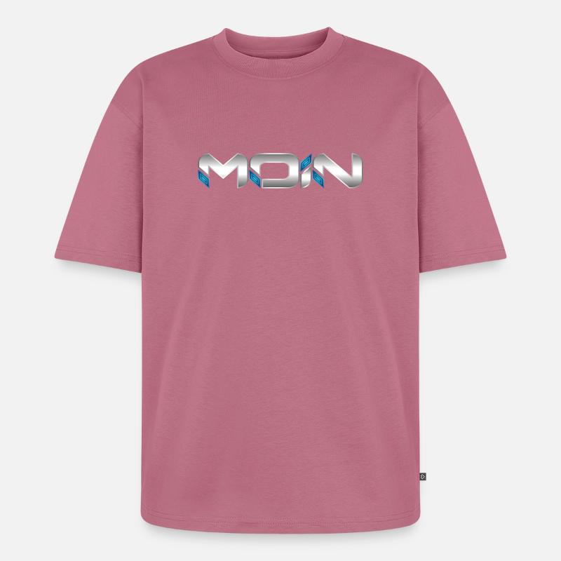 Moin - Unisex Premium Oversized Bio T-Shirt - Mauve
