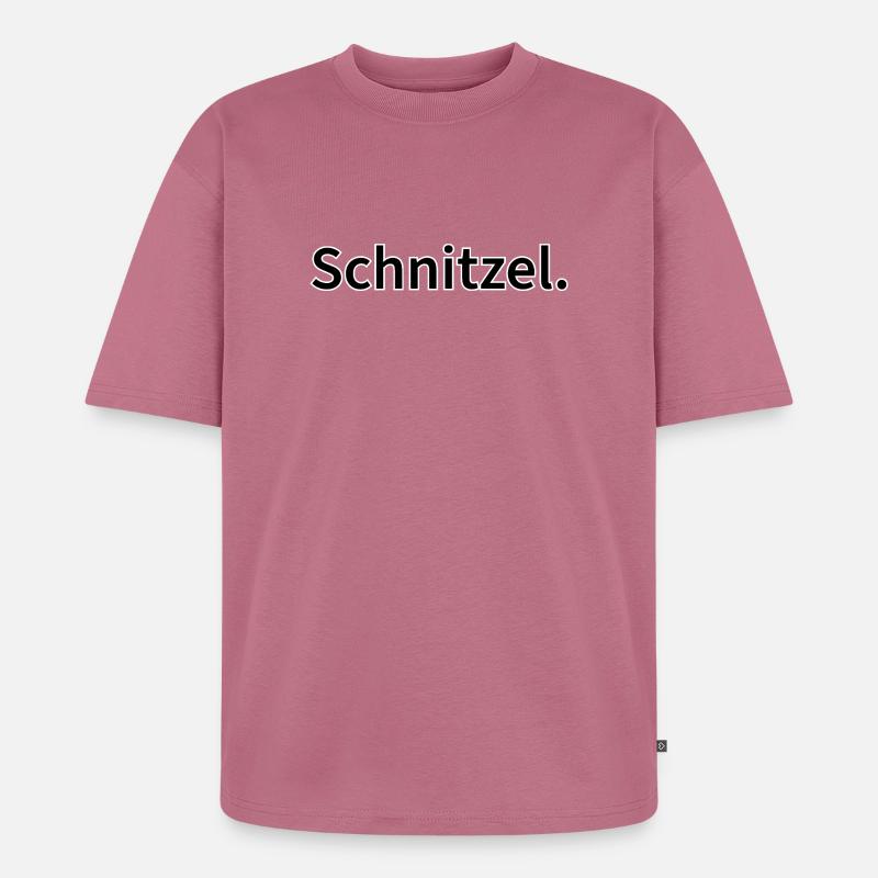 Schnitzel  - Unisex Premium Oversized Bio T-Shirt - Mauve