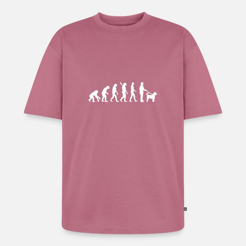 Goldendoodle - Unisex Premium Oversized Bio T-Shirt - Mauve