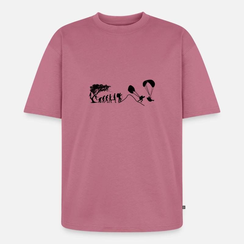 PG evolution 2 - Unisex Premium Oversized Organic T-Shirt - mauve