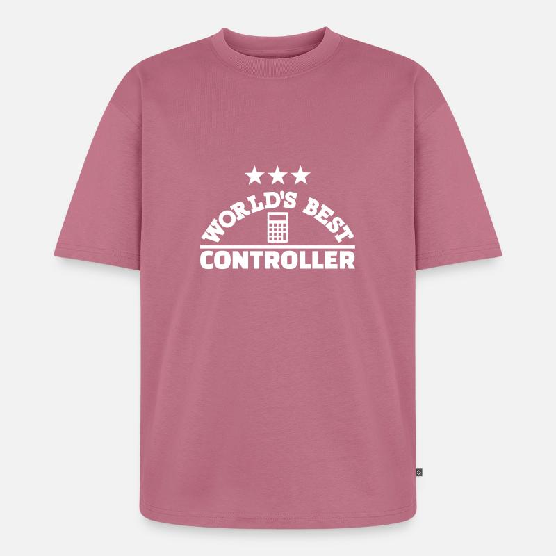 Controller - Unisex Premium Oversized Bio T-Shirt - Mauve