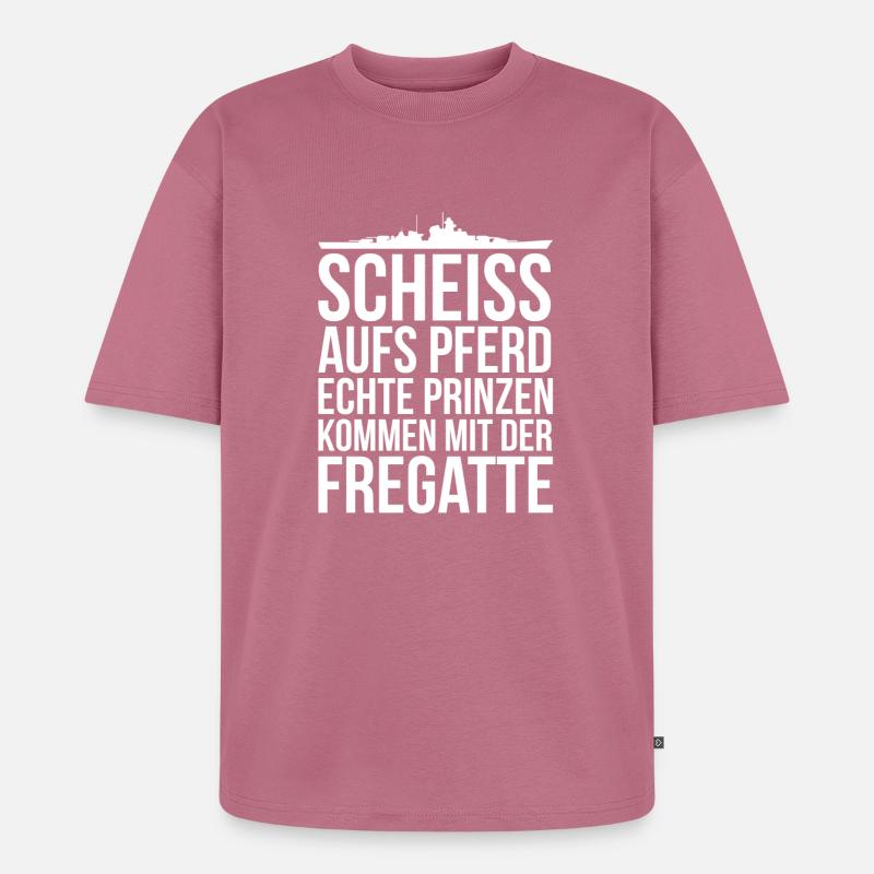 Echte Prinzen - Unisex Premium Oversized Bio T-Shirt - Mauve