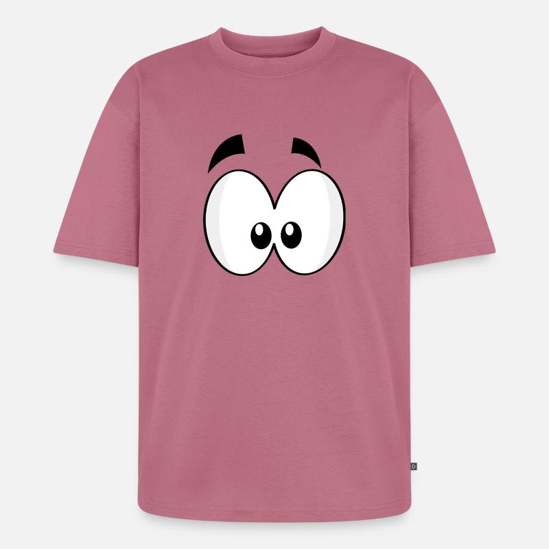 Augen - Unisex Premium Oversized Bio T-Shirt - Mauve