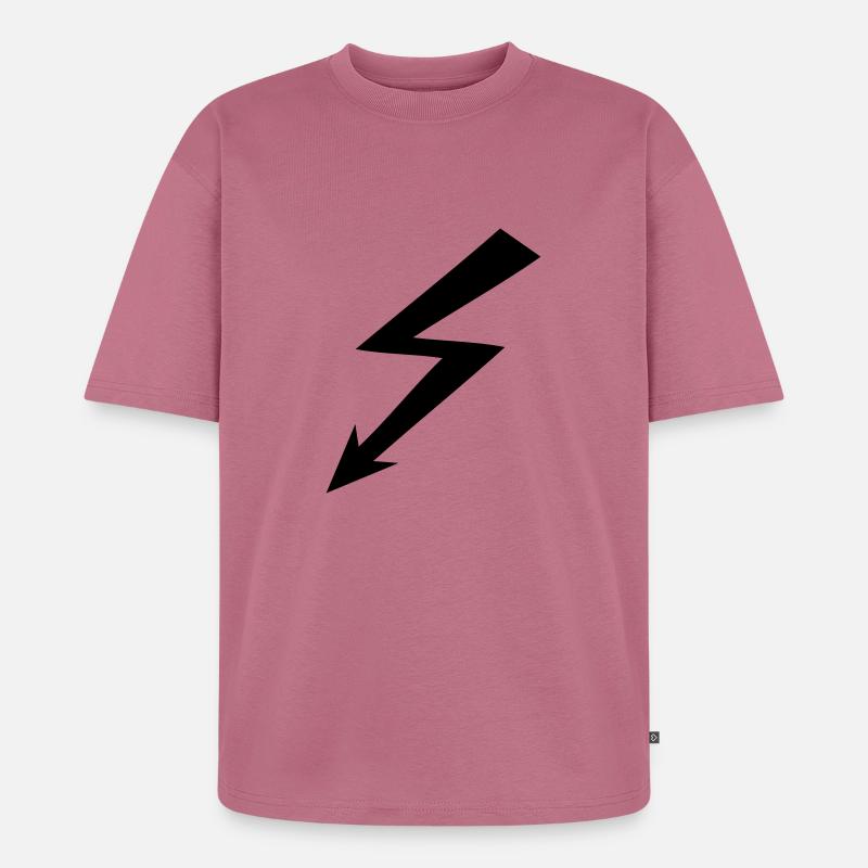 Blitz - Unisex Premium Oversized Bio T-Shirt - Mauve