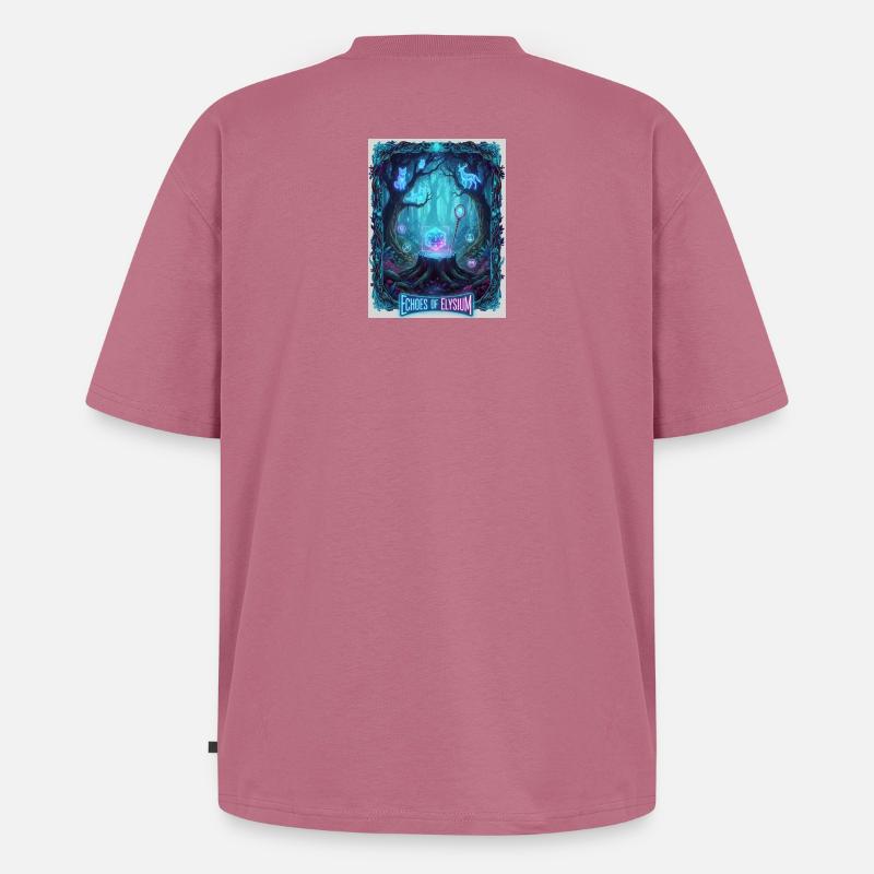 Echos von Elysium - Unisex Premium Oversized Bio T-Shirt - Mauve
