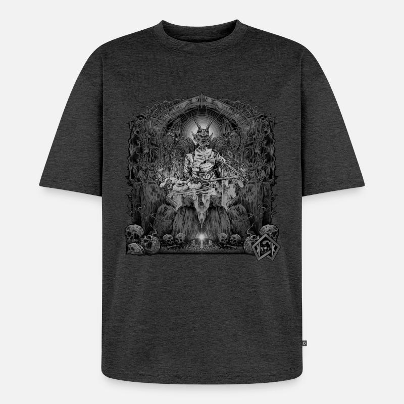 Baker, Baker, Master Baker, Master Baker - Unisex Premium Oversized Organic T-Shirt - heather anthracite