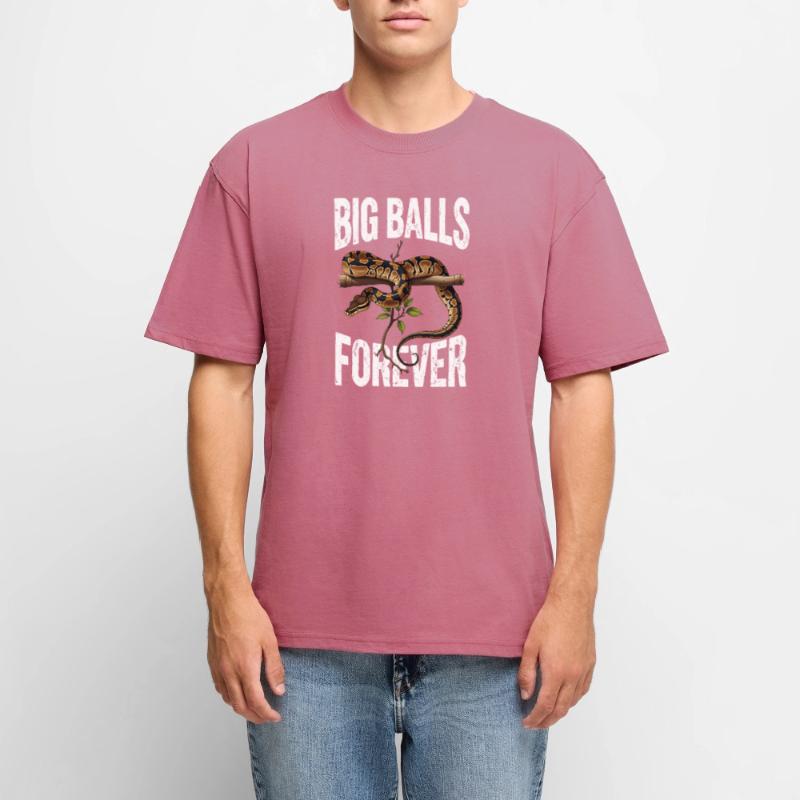 Python roi Serpents Amateurs de terrarium Python T-shirt Premium bio oversize Unisexe