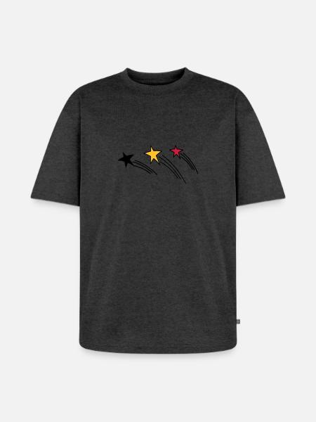 Germany - T-shirt Premium bio oversize Unisexe - anthracite chiné