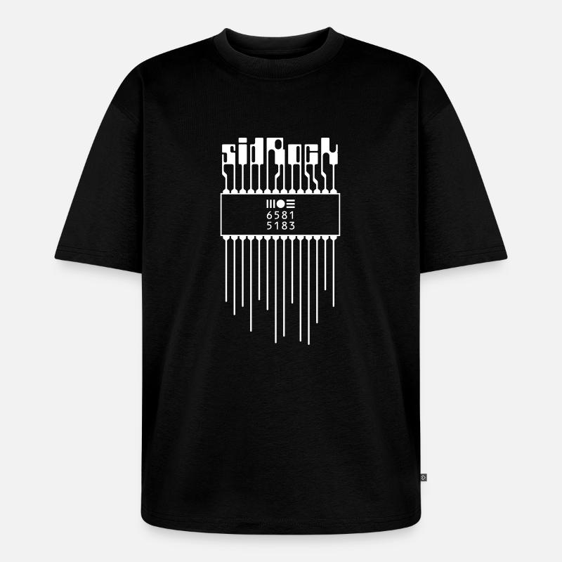 sidRock - Unisex Premium Oversized Bio T-Shirt - Schwarz