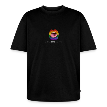 Rainbow Lips - Pride - Vienna Drag Festival - T-shirt Premium bio oversize Unisexe