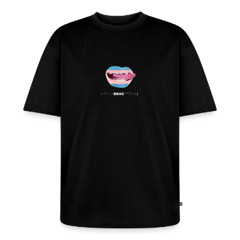 Trans Lips - Pride - Vienna Drag Festival - T-shirt Premium bio oversize Unisexe
