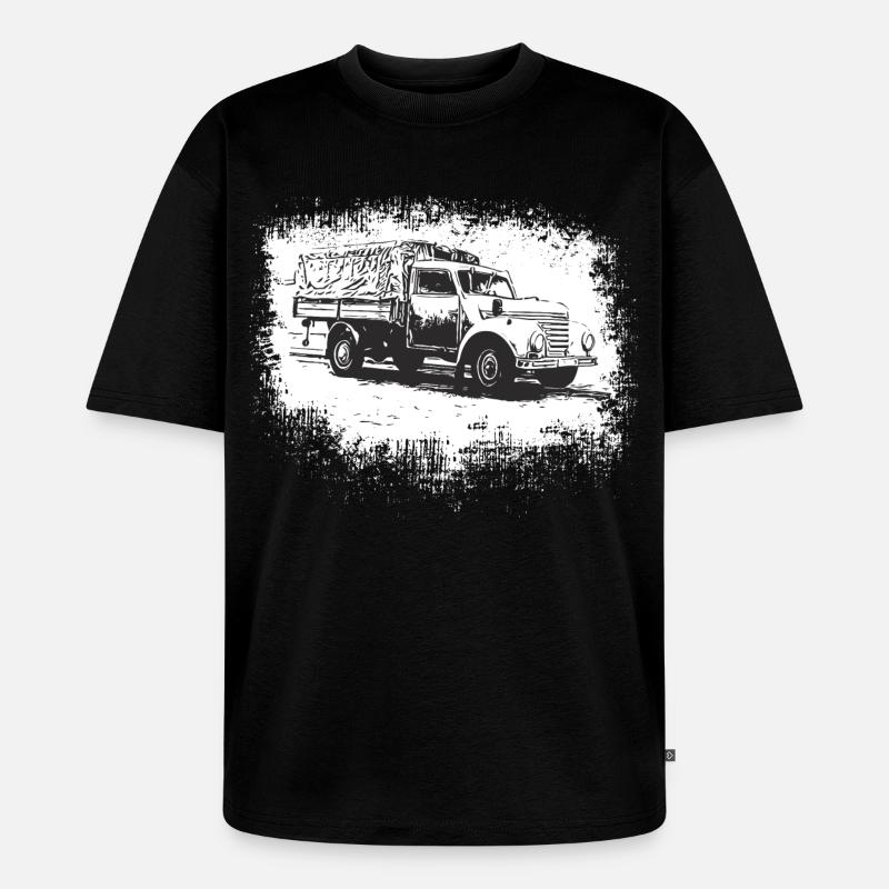 Framo Barkas V 901/2 - Unisex Premium Oversized Bio T-Shirt - Schwarz
