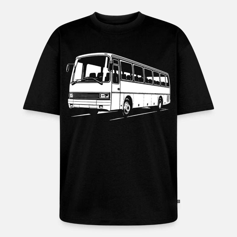 Klassiker der Straße - Unisex Premium Oversized Bio T-Shirt - Schwarz