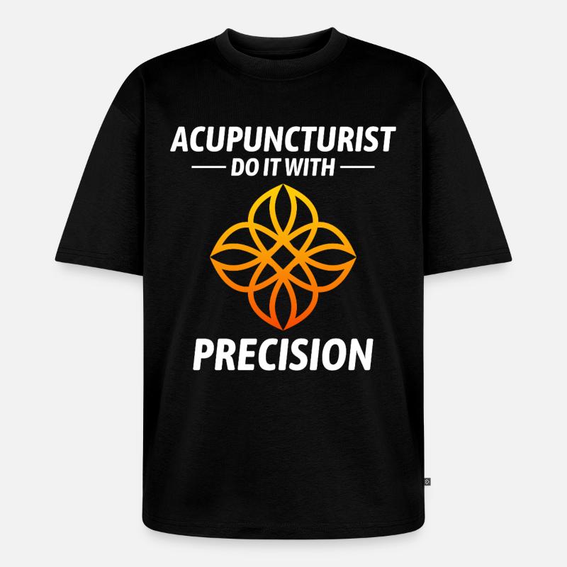 Licensed TCM Practitioner Expert Accuracy  - Unisex Premium Oversized Organic T-Shirt - black