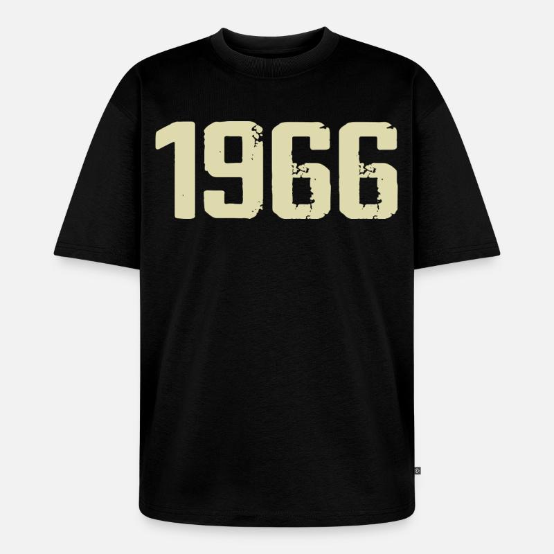 Jubilee 1966 - Unisex Premium Oversized Organic T-Shirt - black