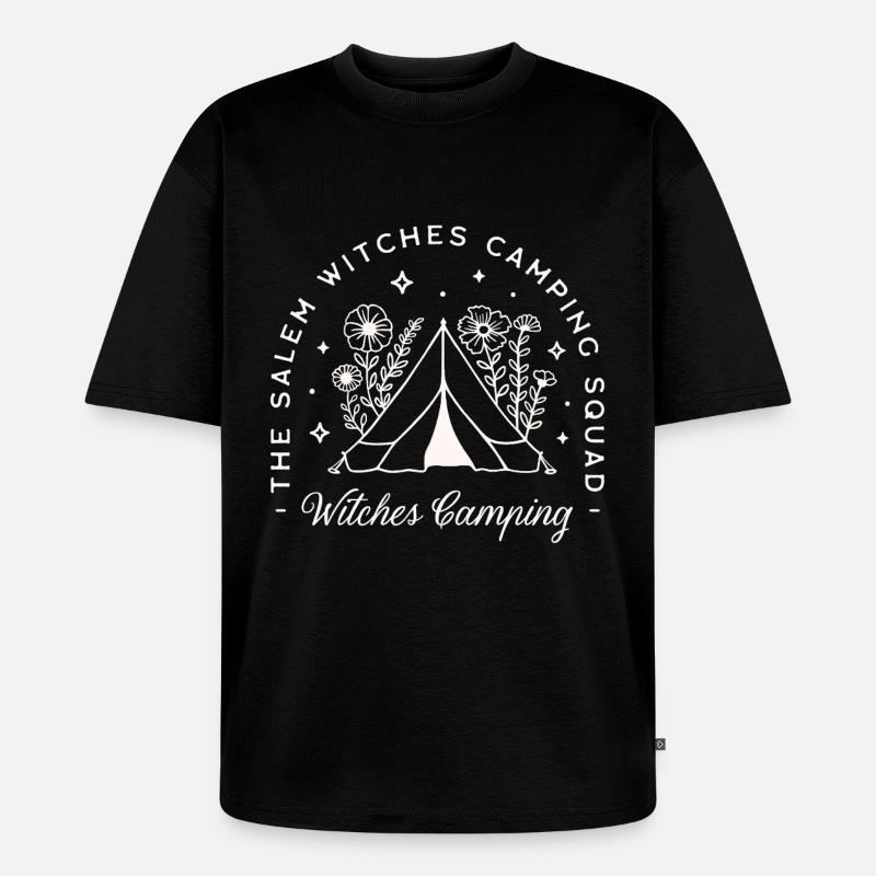Hexen-Camp-Hexen-Sommercamp-Gruppe Matching - Unisex Premium Oversized Bio T-Shirt - Schwarz