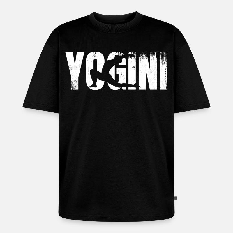 Yogini - Unisex Premium Oversized Bio T-Shirt - Schwarz