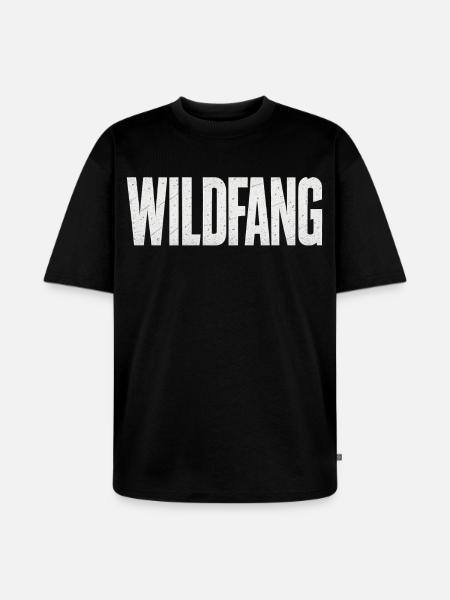 Wildfang - Unisex Premium Oversized Bio T-Shirt - Schwarz
