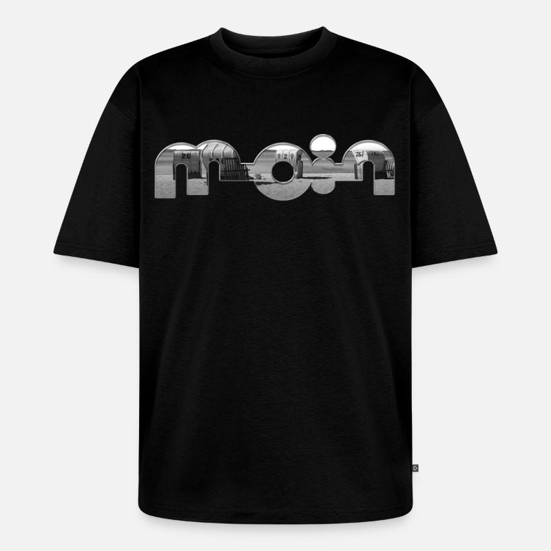 Moin - Unisex Premium Oversized Bio T-Shirt - Schwarz