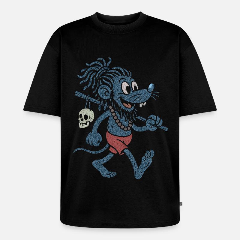 Bandi Coot Baba - Unisex Premium Oversized Bio T-Shirt - Schwarz
