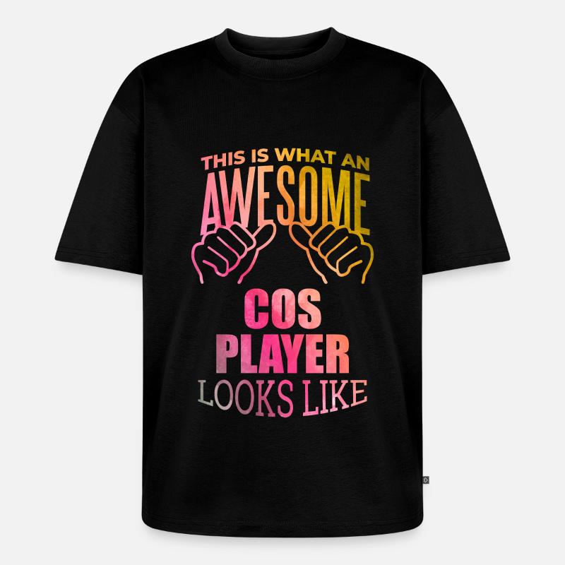 Cosplayer - Unisex Premium Oversized Organic T-Shirt - black