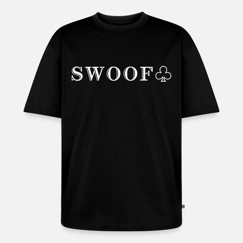Bitte Design hochladen - Unisex Premium Oversized Bio T-Shirt - Schwarz
