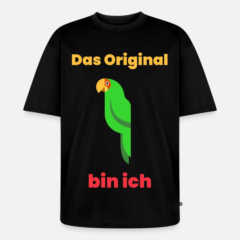L’original, c’est moi - T-shirt Premium bio oversize Unisexe - noir