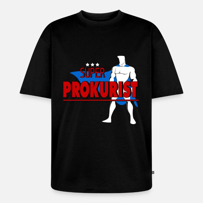 PROKURIST - Unisex Premium Oversized Bio T-Shirt - Schwarz