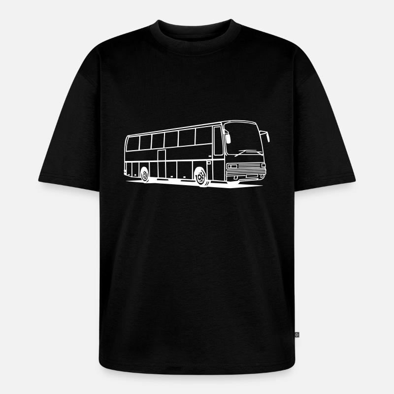 S 215 HD - Unisex Premium Oversized Bio T-Shirt - Schwarz
