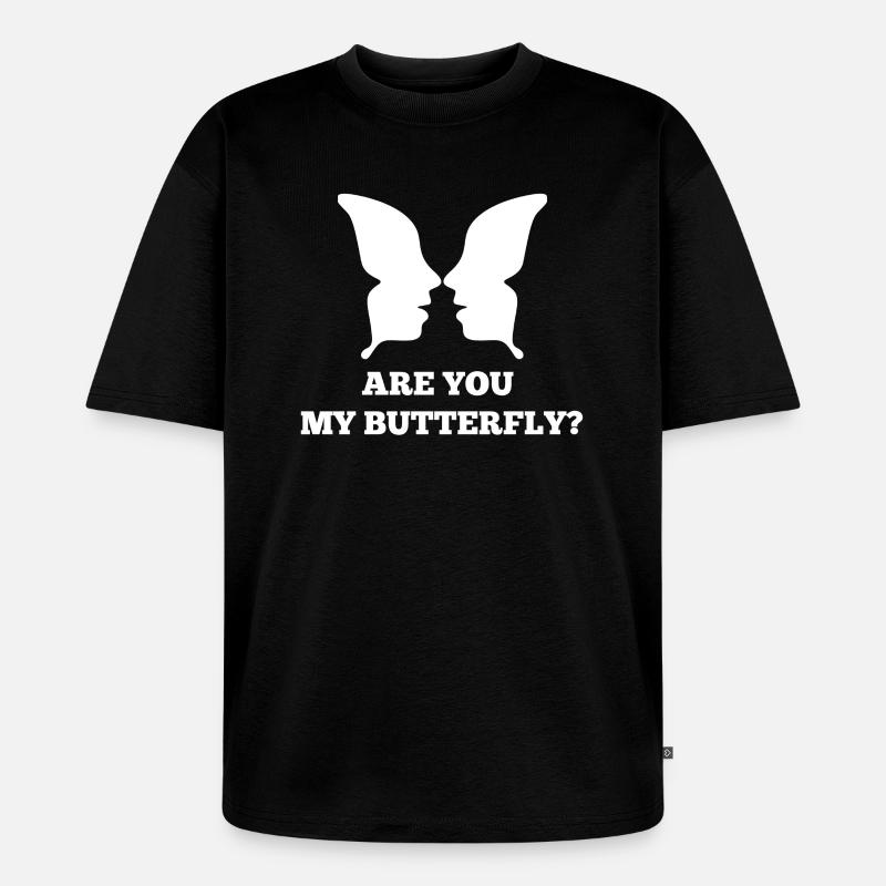 Single - Unisex Premium Oversized Bio T-Shirt - Schwarz
