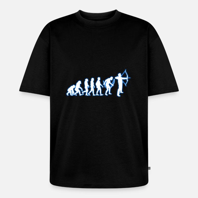 Evolution Archery - Unisex Premium Oversized Organic T-Shirt - black