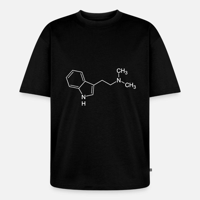 DMT - Unisex Premium Oversized Bio T-Shirt - Schwarz