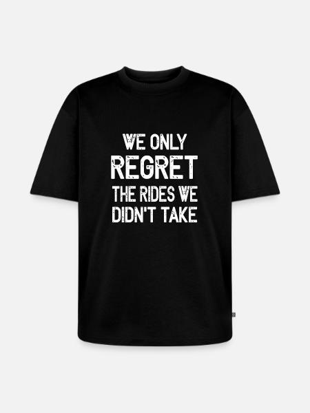 Motorcycle Biker Biker - Unisex Premium Oversized Organic T-Shirt - black