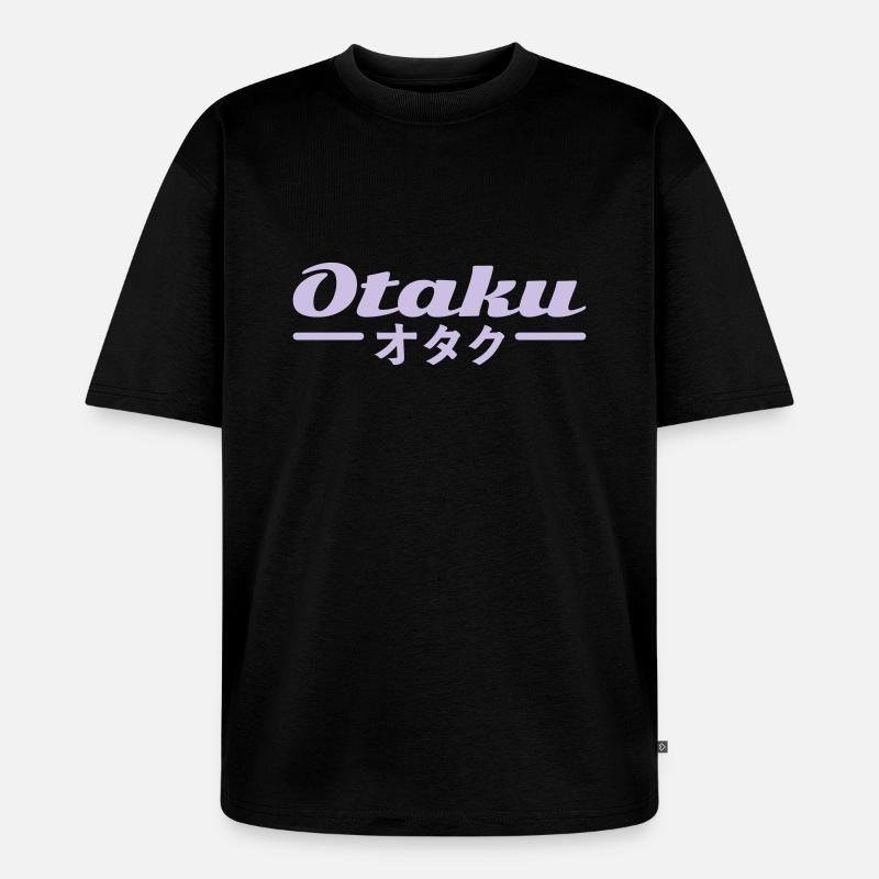 Otaku - Unisex Premium Oversized Organic T-Shirt - black