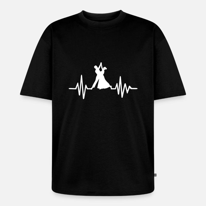 Tanzen - Unisex Premium Oversized Bio T-Shirt - Schwarz