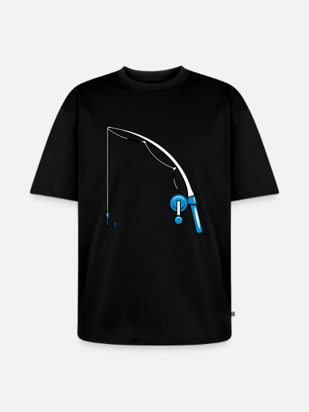 bébé enfant de pêche - T-shirt Premium bio oversize Unisexe - noir